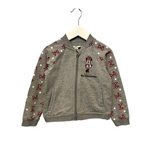 ⭐️ 5/$30 Disney Kids Minnie Mouse Zip Sweater size 3T